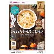 WAKODO GLOBAL しらすとたらのとろふわ雑炊 離乳食