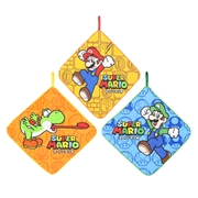 【SALE】ループタオル3P マリオ レッツチャレンジ