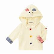 【再値下】【SALE】パーカー  アイボリー　[ミキハウス　ホットビスケッツ]