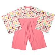 【SALE】[ベビー]袴オール　マイメロディ ピンク