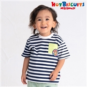 【SALE】[キッズ]  Ｔシャツ ネイビー　[ミキハウス　ホットビスケッツ]