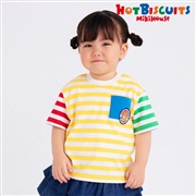 【SALE】[ベビー]  Ｔシャツ マルチカラー　[ミキハウス　ホットビスケッツ]