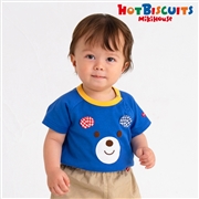 【SALE】[キッズ]Ｔシャツ　ロイヤルブルー　[ミキハウス　ホットビスケッツ]