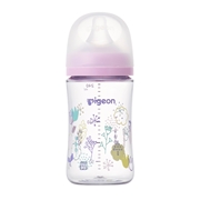 母乳実感 T-Ester プラスチック 240ml Flower Garden