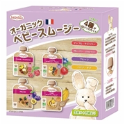 [在庫限り]babybio オーガニック ベビースムージー 4種セット