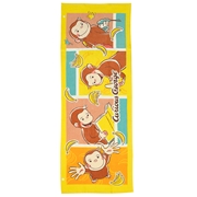 ジュニアバスタオル おさるのジョージバナナキャッチ 40×110cm
