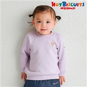 【SALE】[ベビー] トレーナー パープル　[ミキハウス　ホットビスケッツ]