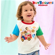 [キッズ] Ｔシャツ マルチカラー　[ミキハウス　ホットビスケッツ]