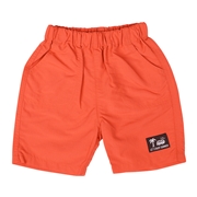 【SALE】[ベビー]５分丈パンツ　ナイロンリップ　レッド