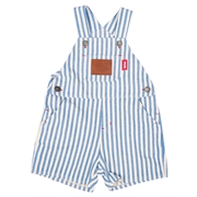 【SALE】[ベビー]ヒッコリーオーバーオールＰＣＨＹ　サックス