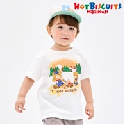 【SALE】[かぞくおそろい] [ベビー] Ｔシャツ グリーン　[ミキハウス　ホットビスケッツ]