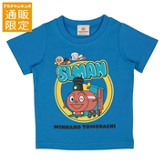 【SALE】【通販限定】[ベビー]半袖Ｔシャツ　アンパンマン　ＳＬ　ブルー