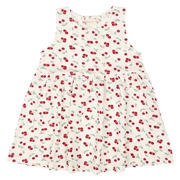 【SALE】[ベビー]ワンピース　総柄 レッド