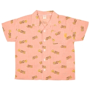 【SALE】[ベビー]チェック開襟シャツＰＣＨＹ×mahochan オレンジ