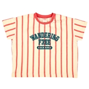 【SALE】[ベビー]ストライプＴシャツＰＣＨＹ×mahochan オレンジ