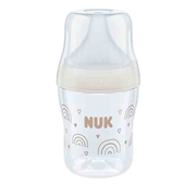 パーフェクトマッチ ほ乳びん プラスチック製 150ml レインボー 適温目盛り付き