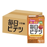 [ケース販売]毎日ビテツ キャロット＆アップル 15本