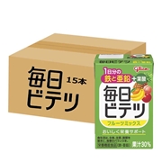 [ケース販売]毎日ビテツ フルーツミックス 15本