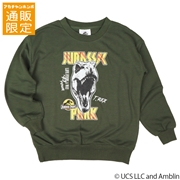 【SALE】【通販限定】[ジュニア]スウェットシャツ　ジュラシックパーク　カーキ