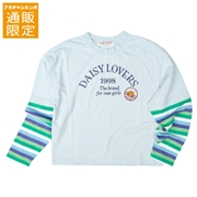 【再値下】【SALE】【通販限定】[ジュニア]長袖Ｔシャツ　ＤＡＩＳＹ　ＬＯＶＥＲＳ(デイジーラバーズ）　サックス