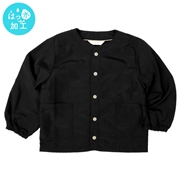 【再値下】【SALE】[キッズ]はっ水ノーカラージャケット　ブラック