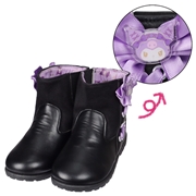 【SALE】[15.0～19.0cm]クロミリボンブーツ ブラック