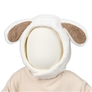 【再値下】【SALE】[44・46cm]フード　アニマルボア オフホワイト