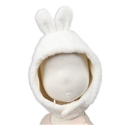 【再値下】【SALE】[48～54cm]フード　アニマルボア オフホワイト