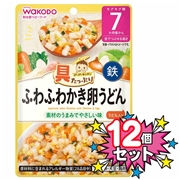 [12個セット]具たっぷりグーグーキッチン ふわふわかき卵うどん