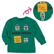 【再値下】【SALE】[ベビー]２５ＨＨ裏毛京阪仕掛けトレ－ナ－ グリーン