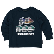 【再値下】【SALE】[キッズ]２５ＨＨ裏毛京阪集合トレ－ナ－ ネイビー