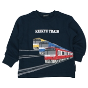 【再値下】【SALE】[ベビー]２５ＨＨ裏毛京急３車種トレ－ナ－ ネイビー