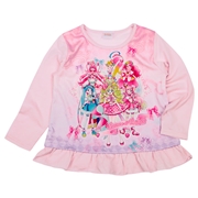 【再値下】【SALE】[キッズ]長袖Ｔシャツ　キミとアイドルプリキュア♪　ピンク