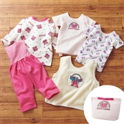 【再値下】【SALE】[お楽しみ袋]お着替え応援５点セット　けけちゃま　レッド