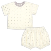 【SALE】[乳児]セットアップ　パイル　オフホワイト