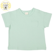 [ベビー]いつものＴシャツ　半袖　天竺素材　ペパーミント