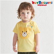 [ベビー] Ｔシャツ イエロー[ミキハウス　ホットビスケッツ]