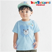 [ベビー] Ｔシャツ ブルー[ミキハウス　ホットビスケッツ]