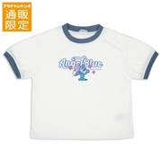【SALE】【通販限定】[ジュニア]リンガーＴシャツ　エンジェルブルー　オフホワイト