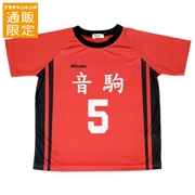 【SALE】【通販限定】[ジュニア]ユニホーム風Ｔシャツ　ＭＩＫＡＳＡ×ハイキュー　レッド