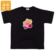 【SALE】【通販限定】[キッズ]サガラ刺繍Ｔシャツ　カービィ　ブラック
