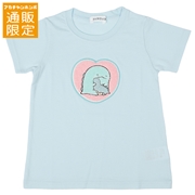【SALE】【通販限定】[キッズ]サガラ刺繍Ｔシャツ　すみっコぐらし　サックス