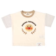 [キッズ]半袖Ｔシャツ　サガラ　アンパンマン　アイボリー