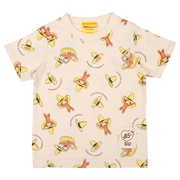 【SALE】[キッズ]半袖Ｔシャツ　総柄　おさるのジョージ