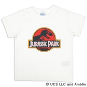 [キッズ]半袖Ｔシャツ　ジュラシック　オフホワイト