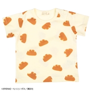 【SALE】[ベビー]半袖Ｔシャツ　パンどうぞ　総柄