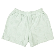 【SALE】[ベビー]ショートパンツ　パイルジャガード　ペパーミント