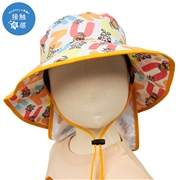 【SALE】[48~52cm]サファリハット　ファンターネ　オレンジ