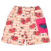 【SALE】[ベビー]総柄ハーフパンツ　けけちゃま