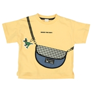 [キッズ]半袖Ｔシャツ トロンプ　イエロー